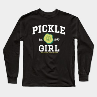 Pickle Girl Athletic Long Sleeve T-Shirt